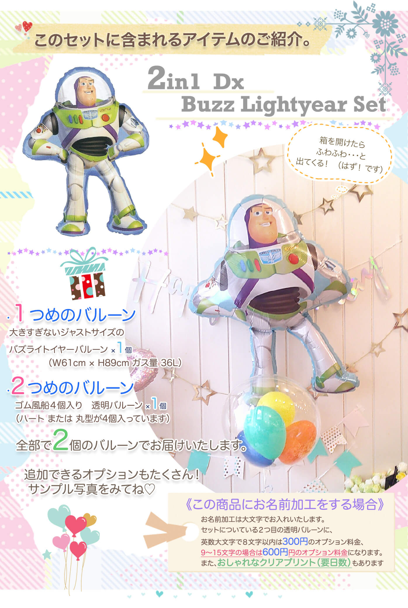 このセットに含まれているものを紹介！