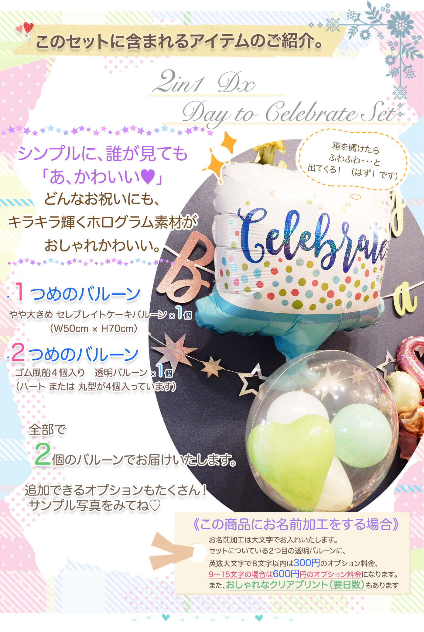このセットに含まれているものを紹介！