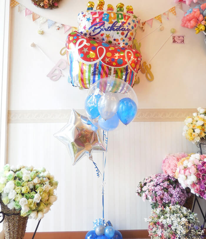 箱を開けた瞬間にふわっと浮かぶサプライズギフト