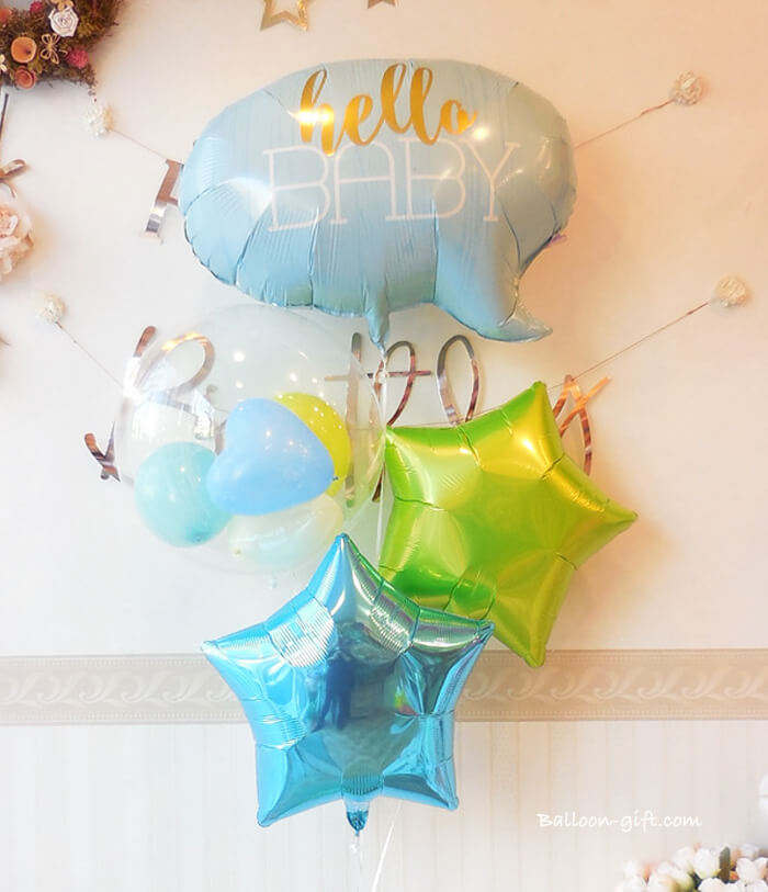 出産祝いやベビーシャワーの飾り付けにもおすすめ