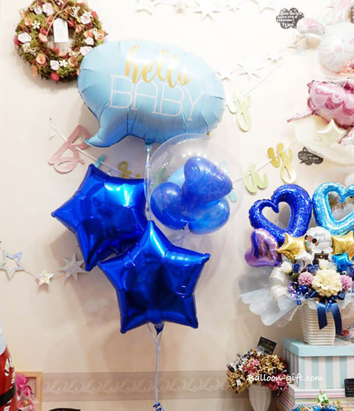 お部屋を優しく彩るハローベイビーボーイセット