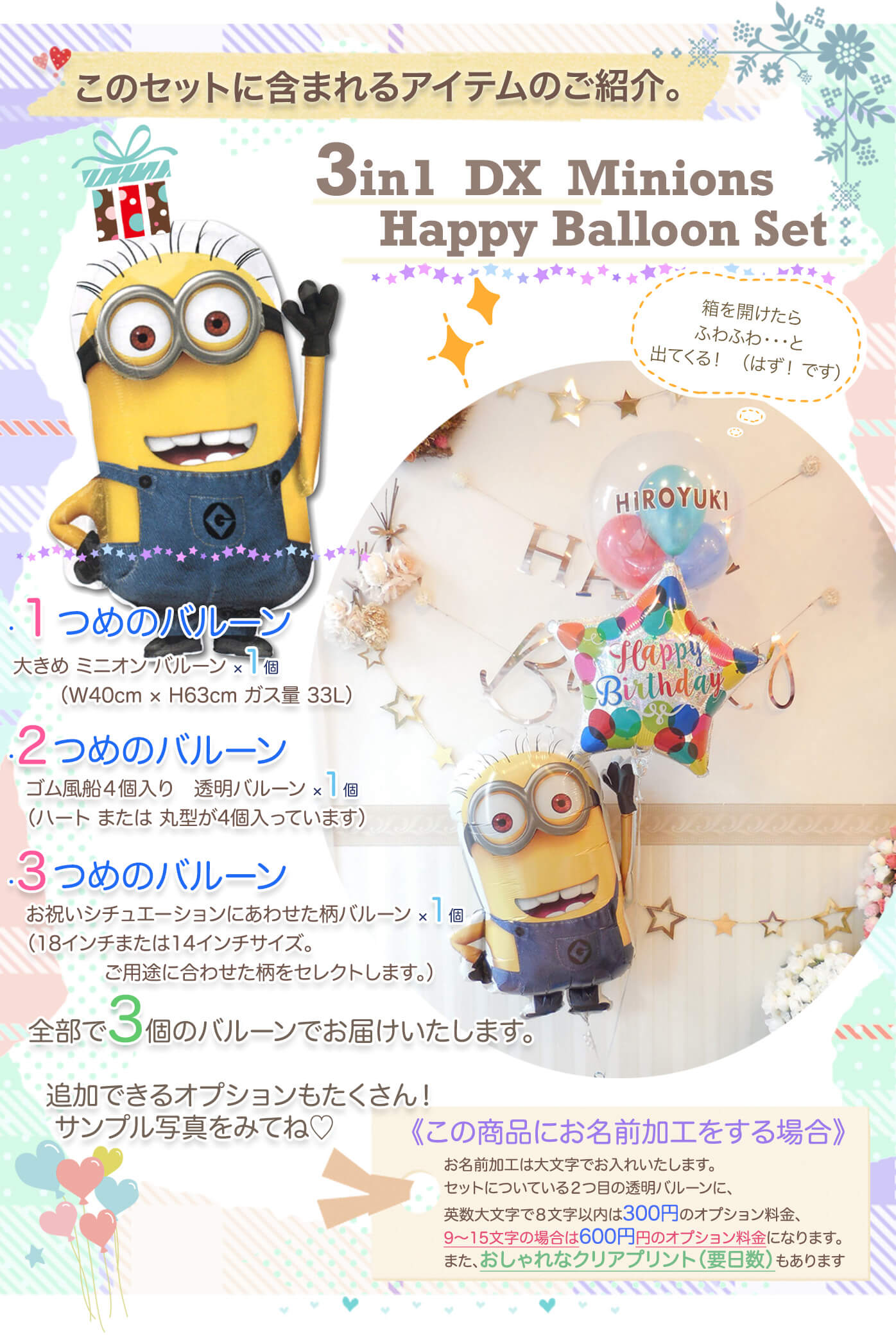 このセットに含まれているものを紹介！