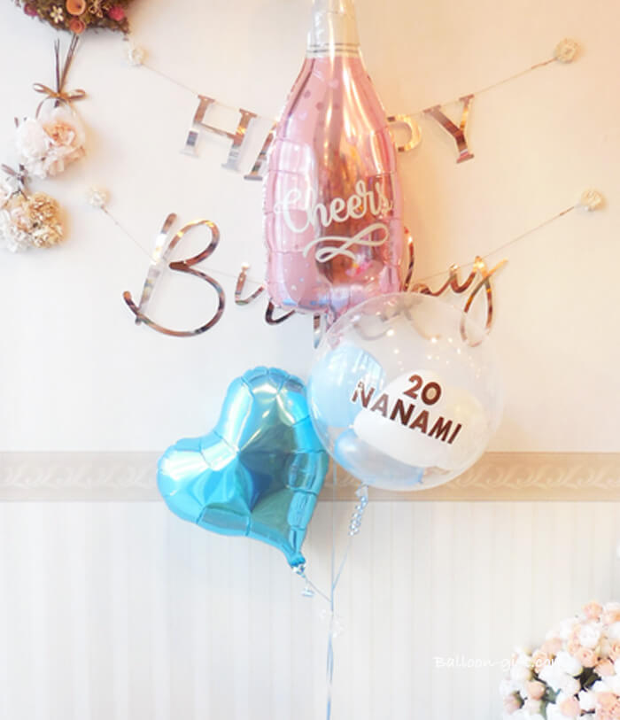 披露宴や開店祝いにも人気のチアーズボトルセット