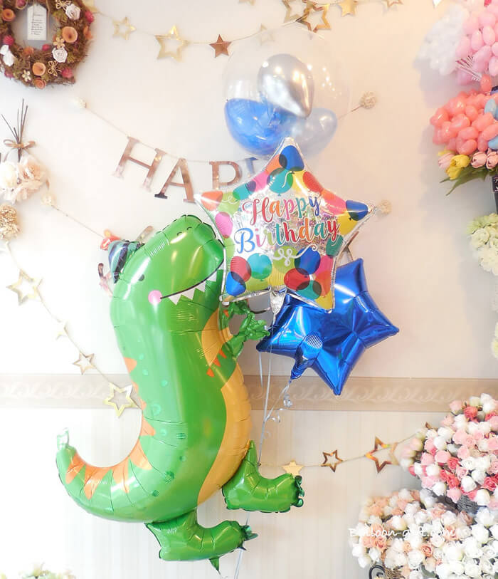 キッズの誕生日に人気のダイナソーバルーン