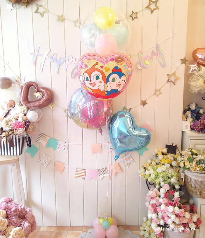 ドキンちゃん＆コキンちゃんのかわいいバルーンギフト