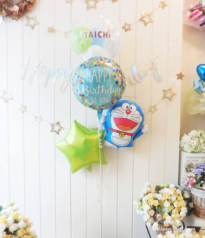 見ているだけで元気になれるドラえもんバルーン