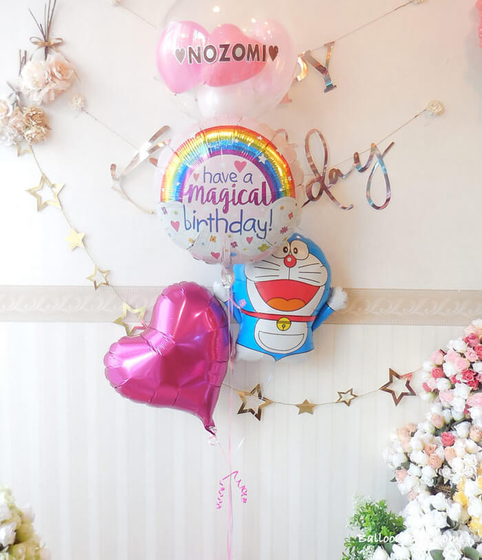 色や配置でさらに楽しい雰囲気に変化するセット