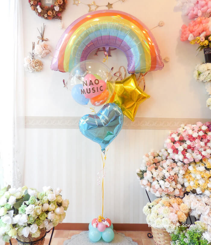 フォトブースにも映えるカラフルバルーンセット