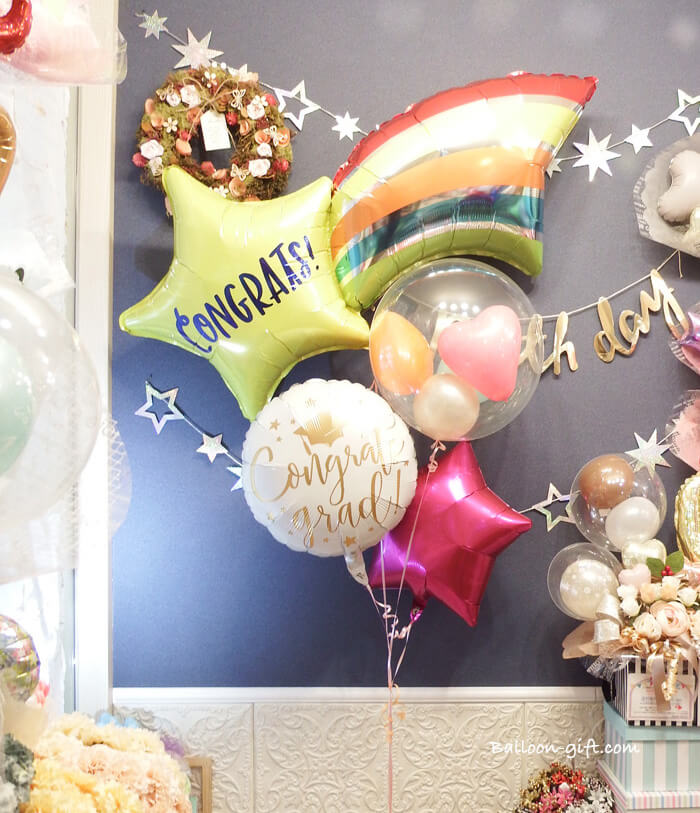 写真映えする華やかなバルーン装飾