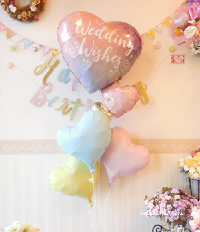 結婚式や披露宴を彩るバルーン