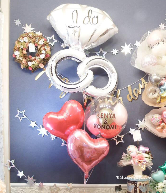 結婚式や披露宴を華やかに彩るバルーン