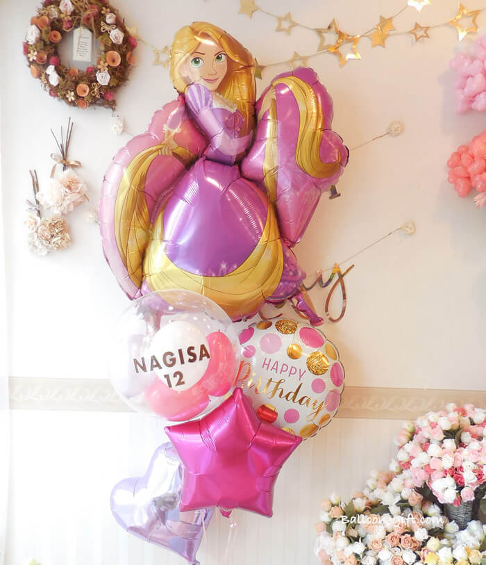 魔法の世界をイメージしたきらめくバルーンアレンジ