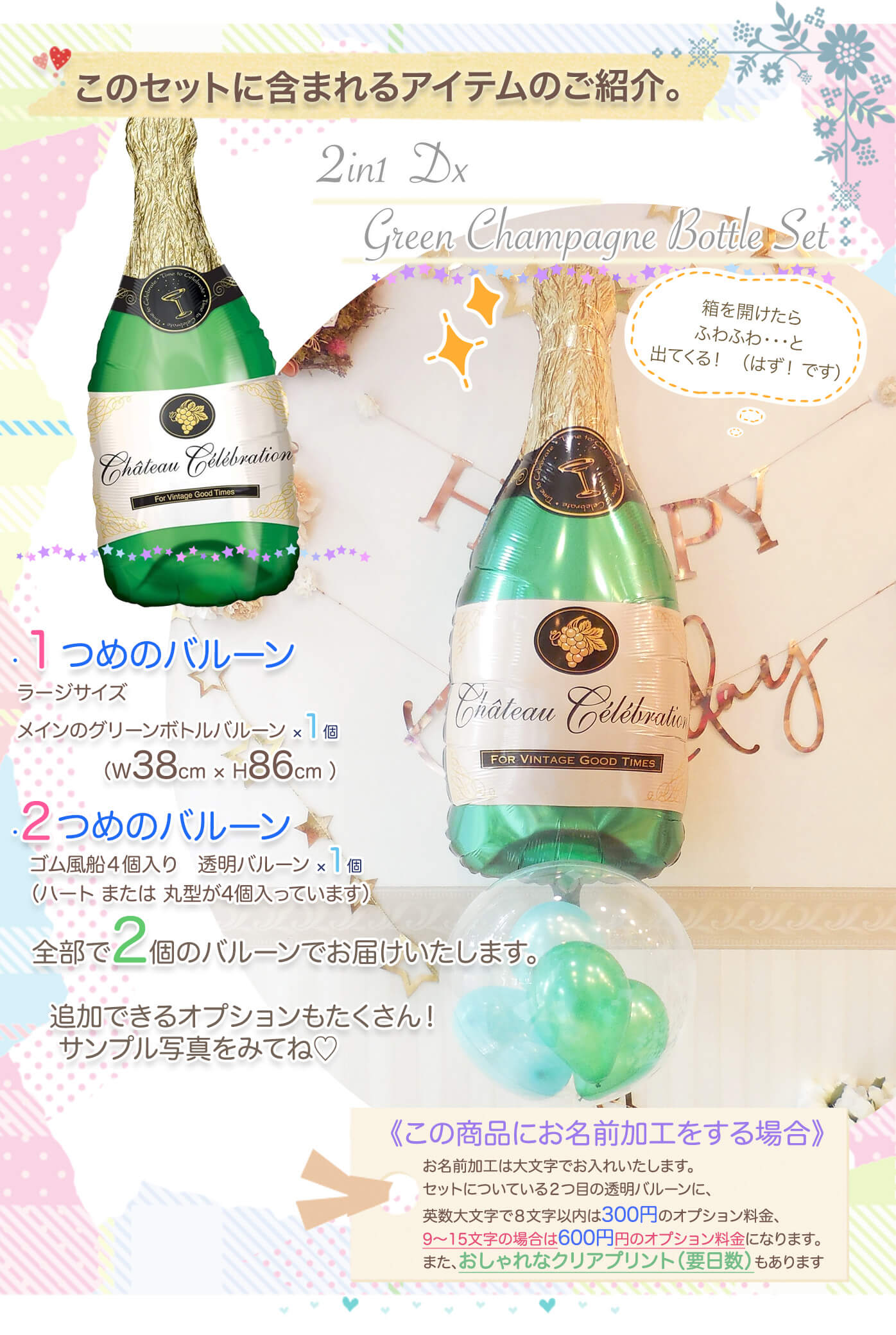 このセットに含まれているものを紹介！