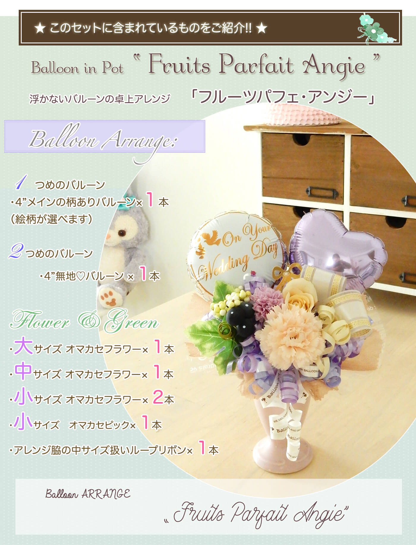 このセットに含まれているものを紹介！