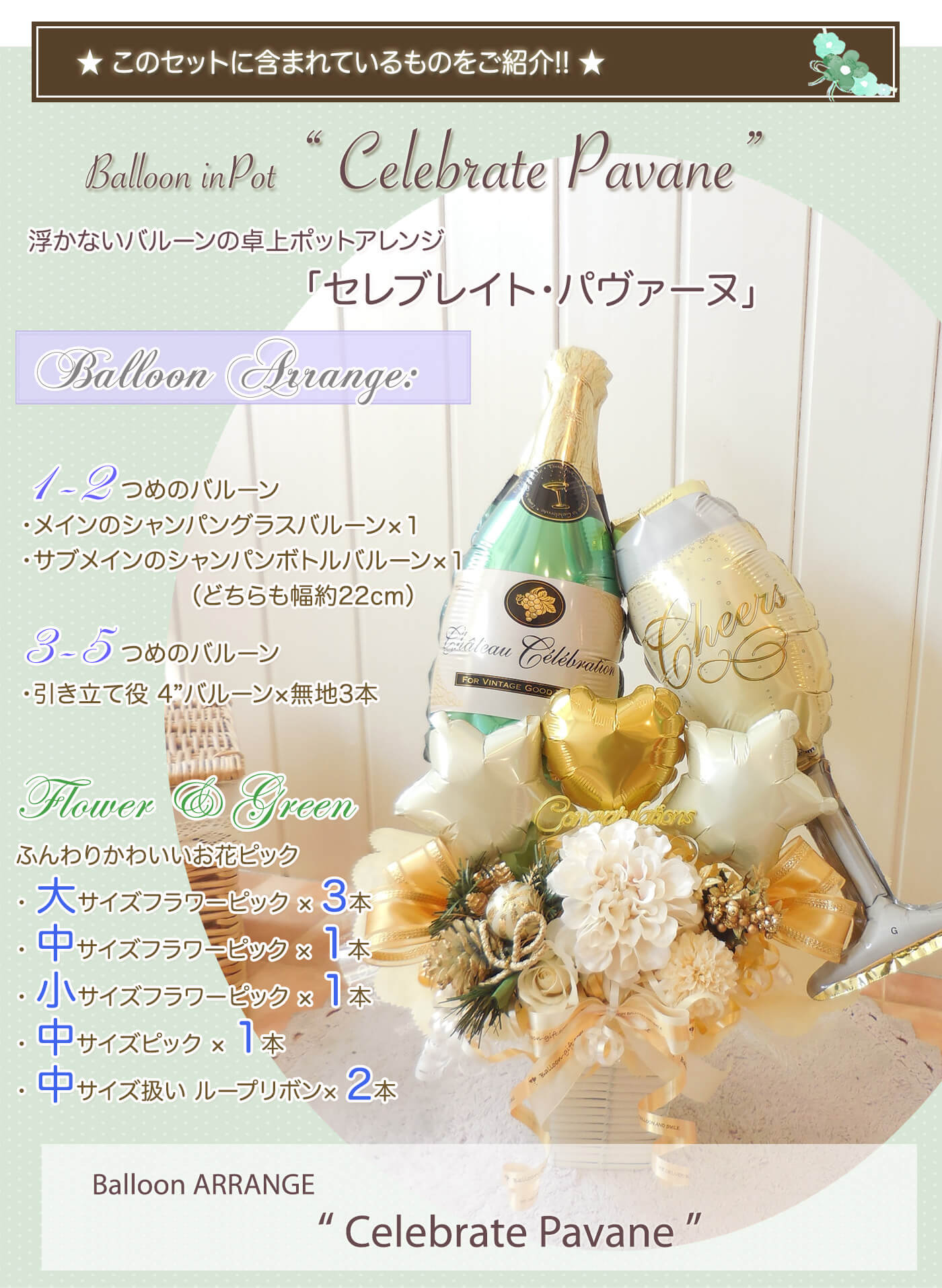 このセットに含まれているものを紹介！