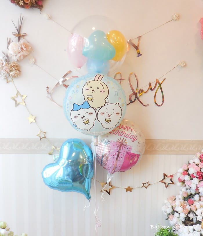 ちいかわのかわいいバルーンギフト