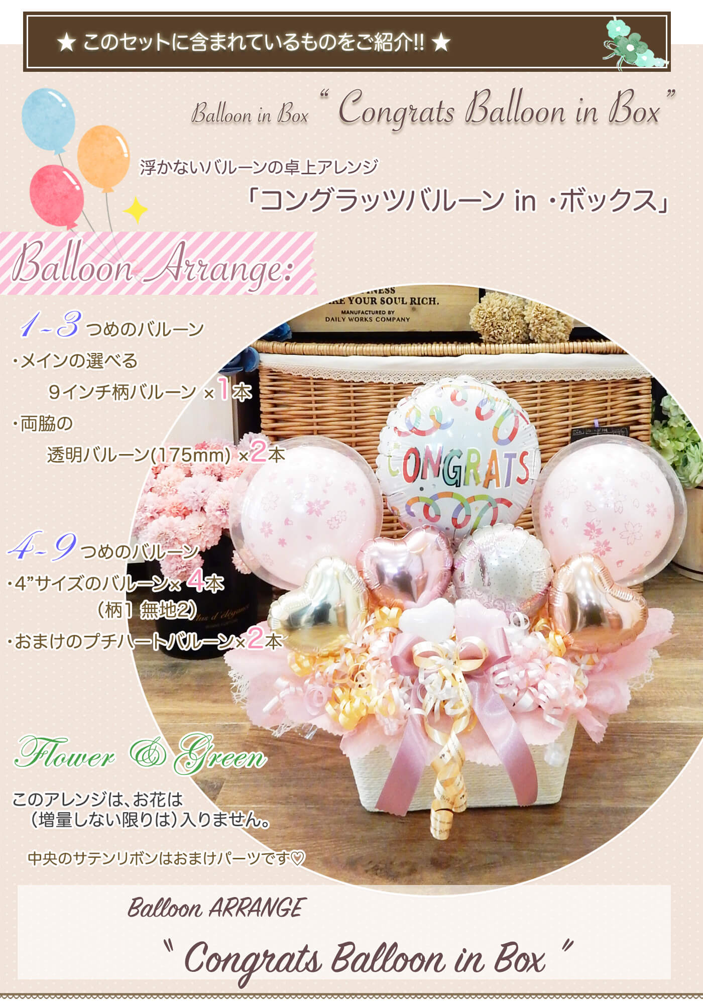 このセットに含まれているものを紹介！