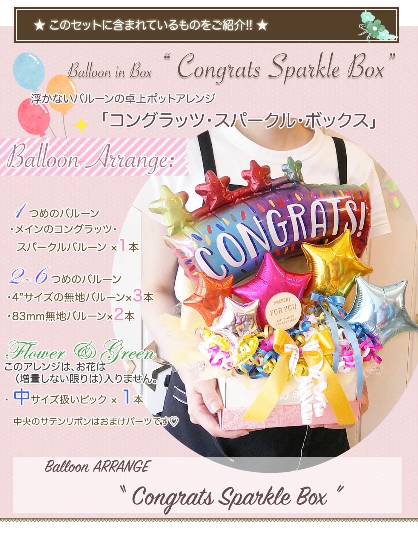 このセットに含まれているものを紹介！