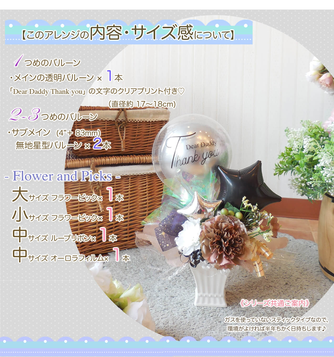 このセットに含まれているものを紹介！