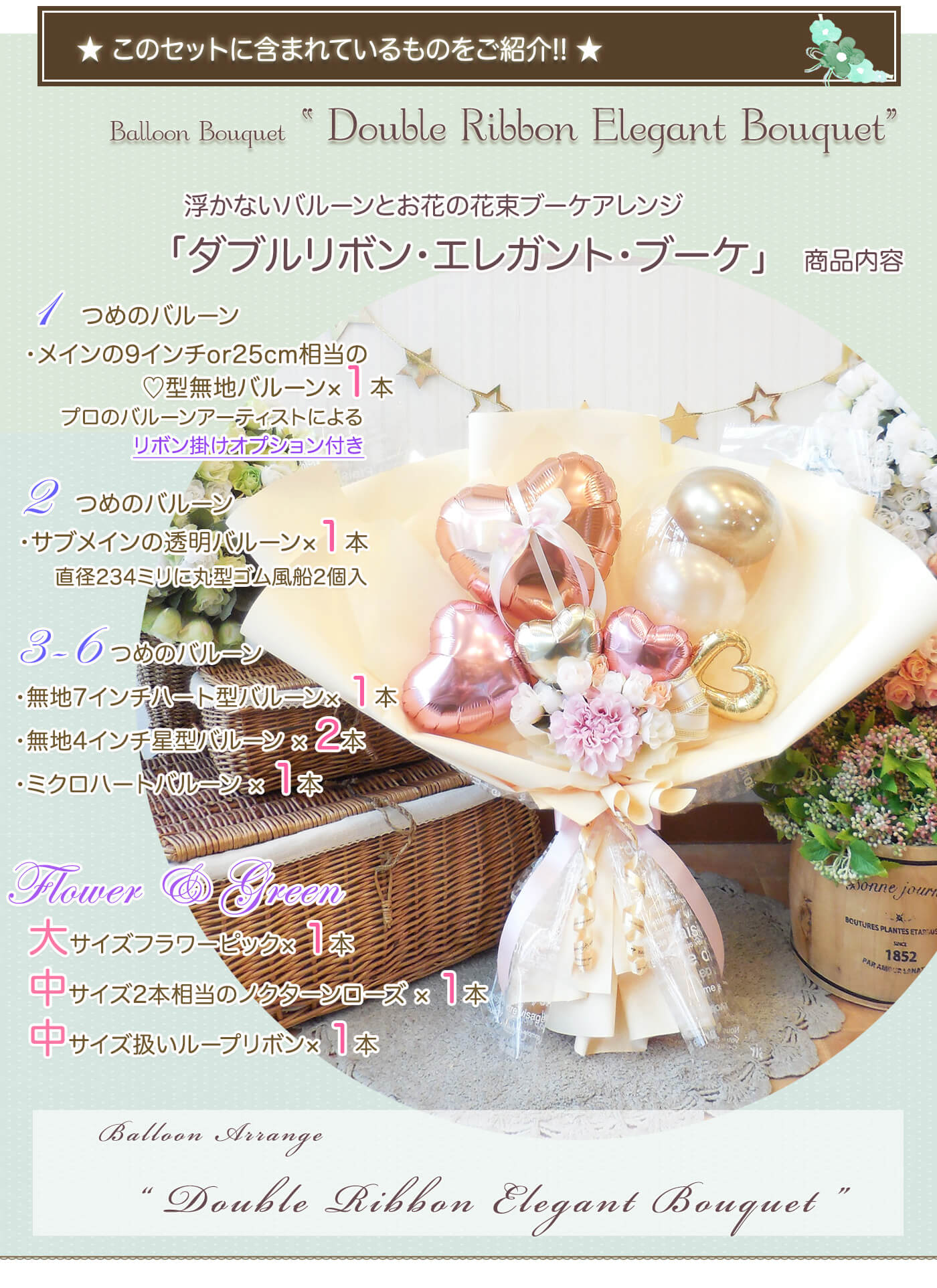 このセットに含まれているものを紹介！