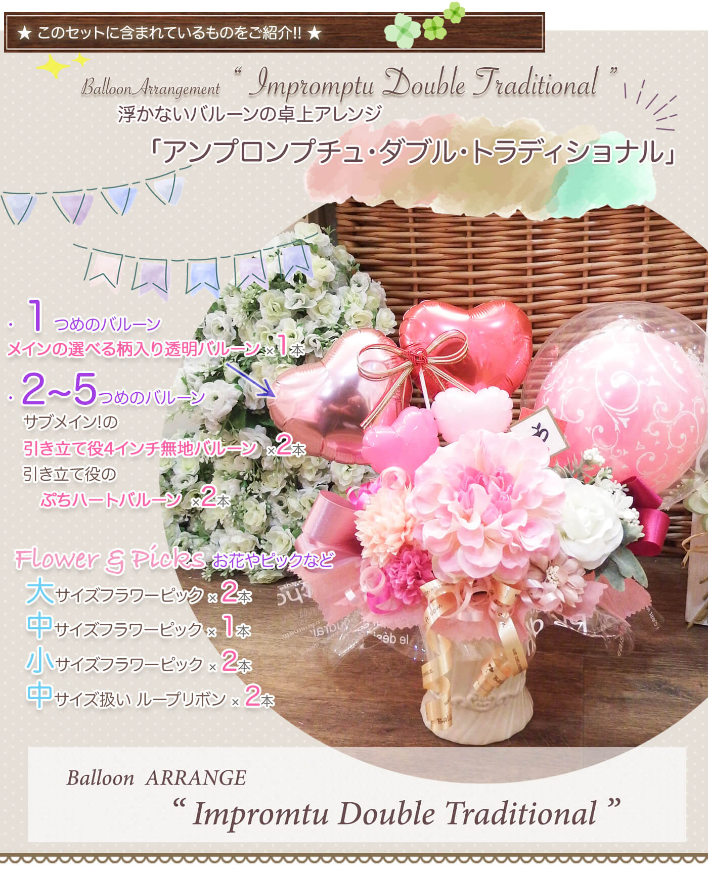 このセットに含まれているものを紹介！