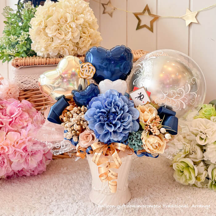 お誕生日や記念日を華やかに彩る卓上バルーンギフト
