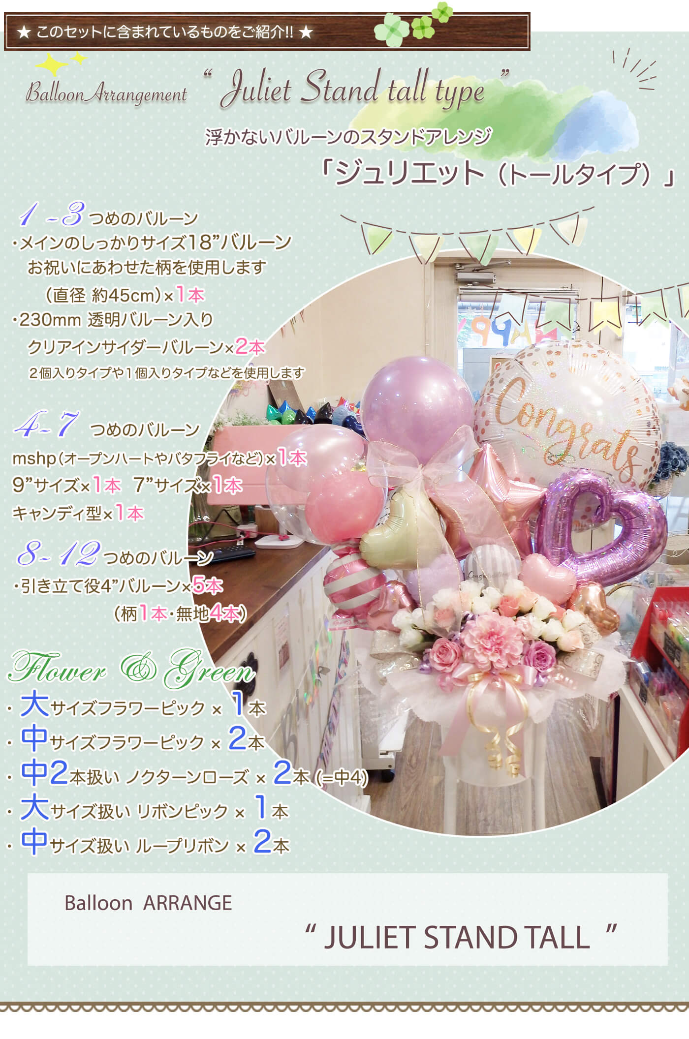 このセットに含まれているものを紹介！