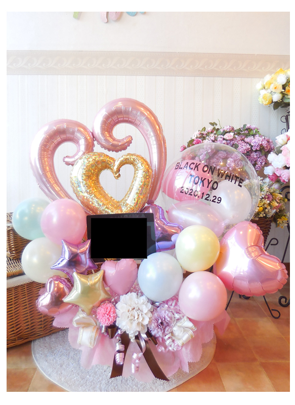 Lサイズ：抱えるサイズの大きめフラスタ Matilda マチルダ｜バルーン