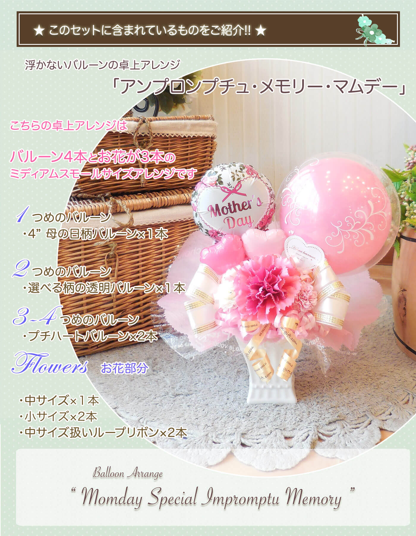 このセットに含まれているものを紹介！