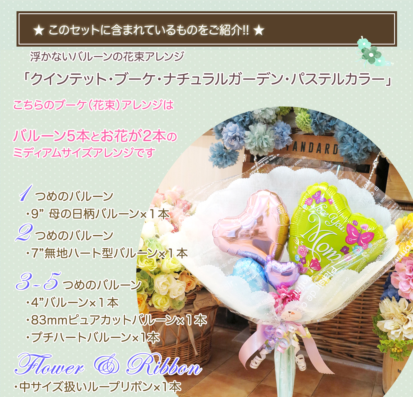 このセットに含まれているものを紹介！