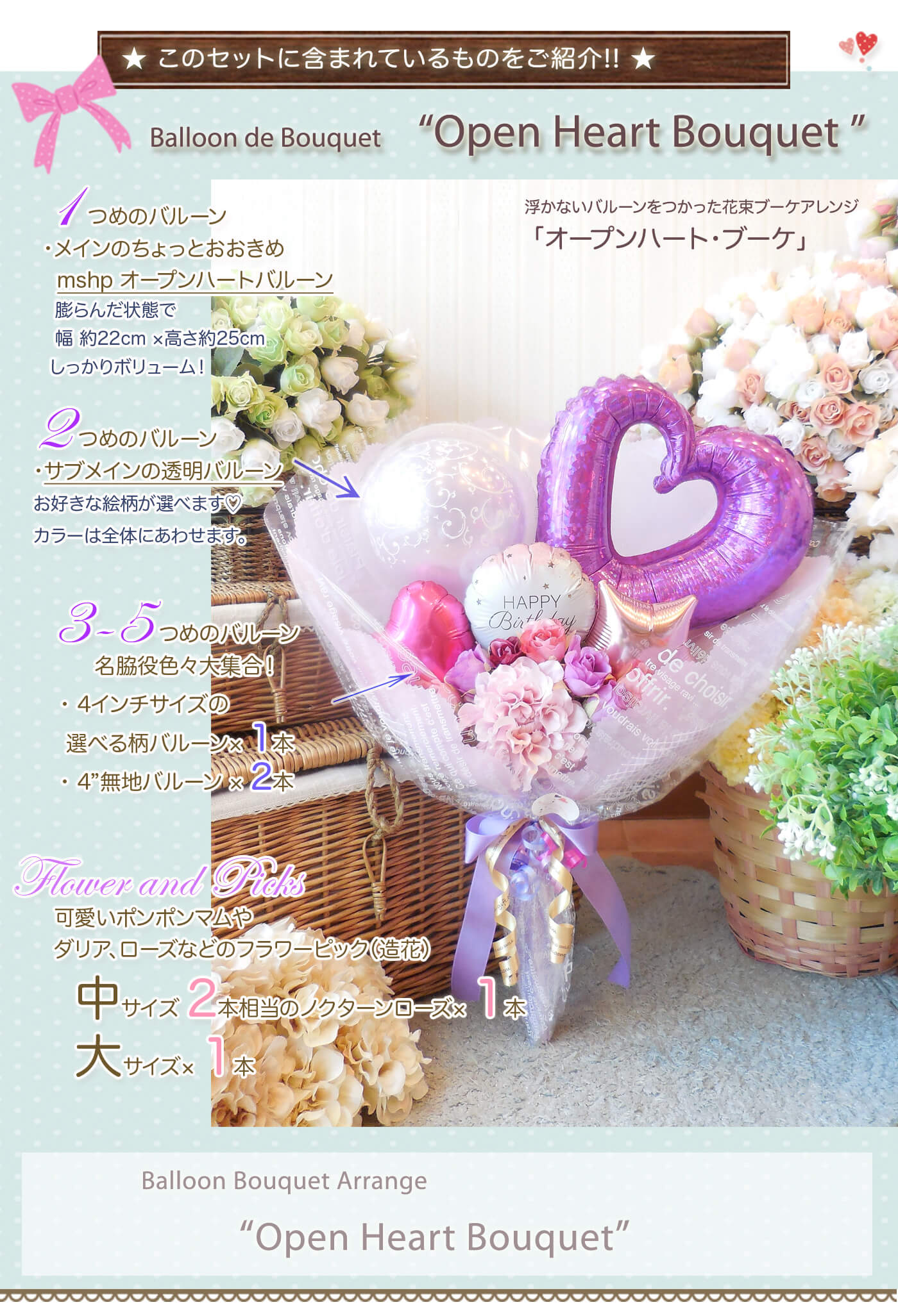 このセットに含まれているものを紹介！