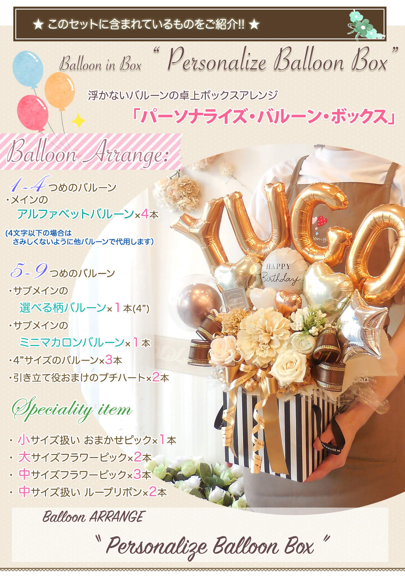 このセットに含まれているものを紹介！