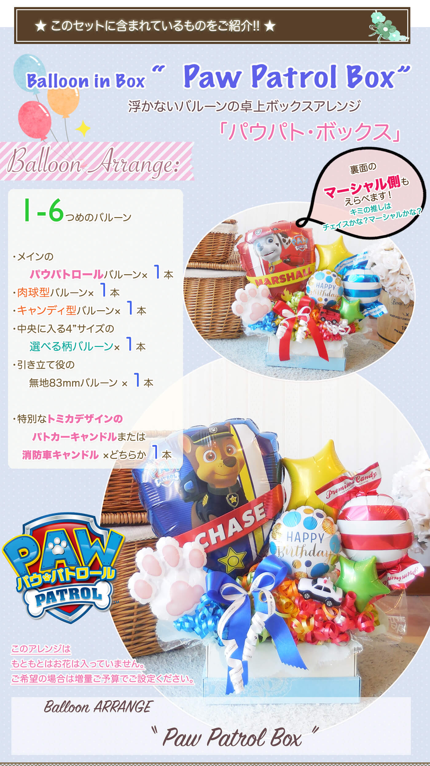 このセットに含まれているものを紹介！