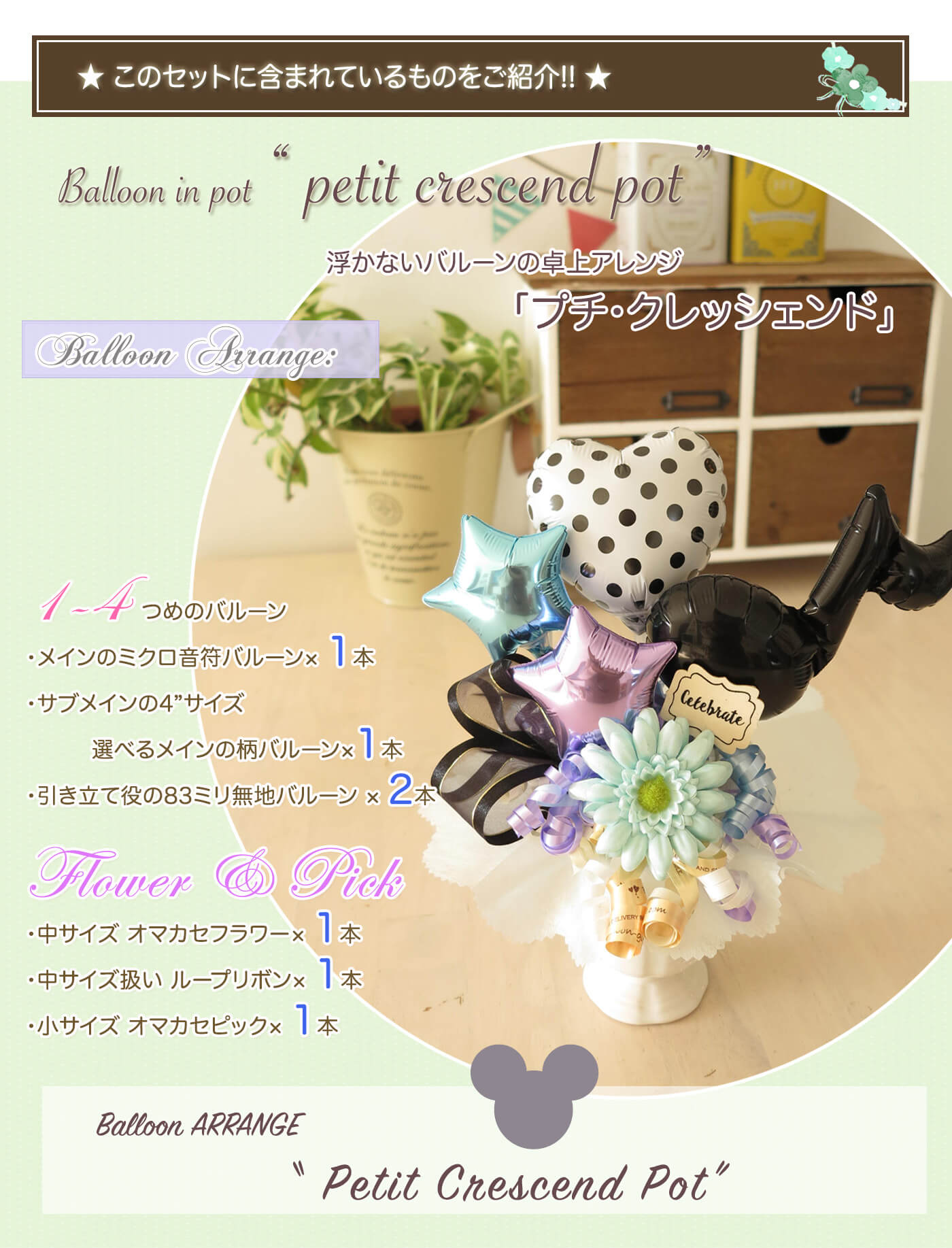 このセットに含まれているものを紹介！