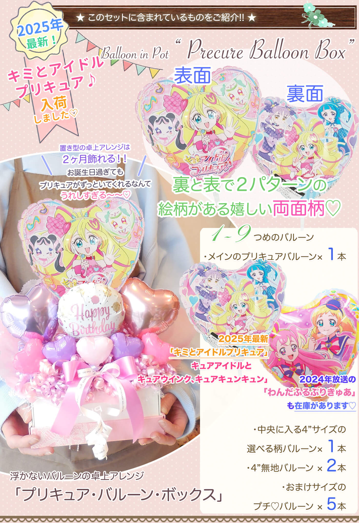 このセットに含まれているものを紹介！