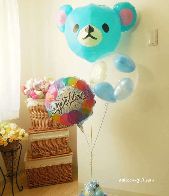 進級・発表会・出産祝いにも人気のバルーン電報