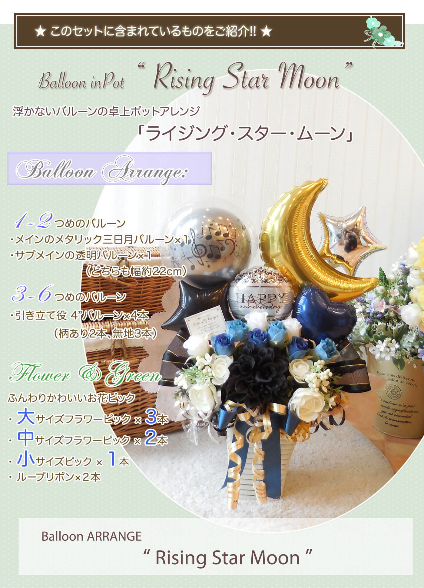このセットに含まれているものを紹介！