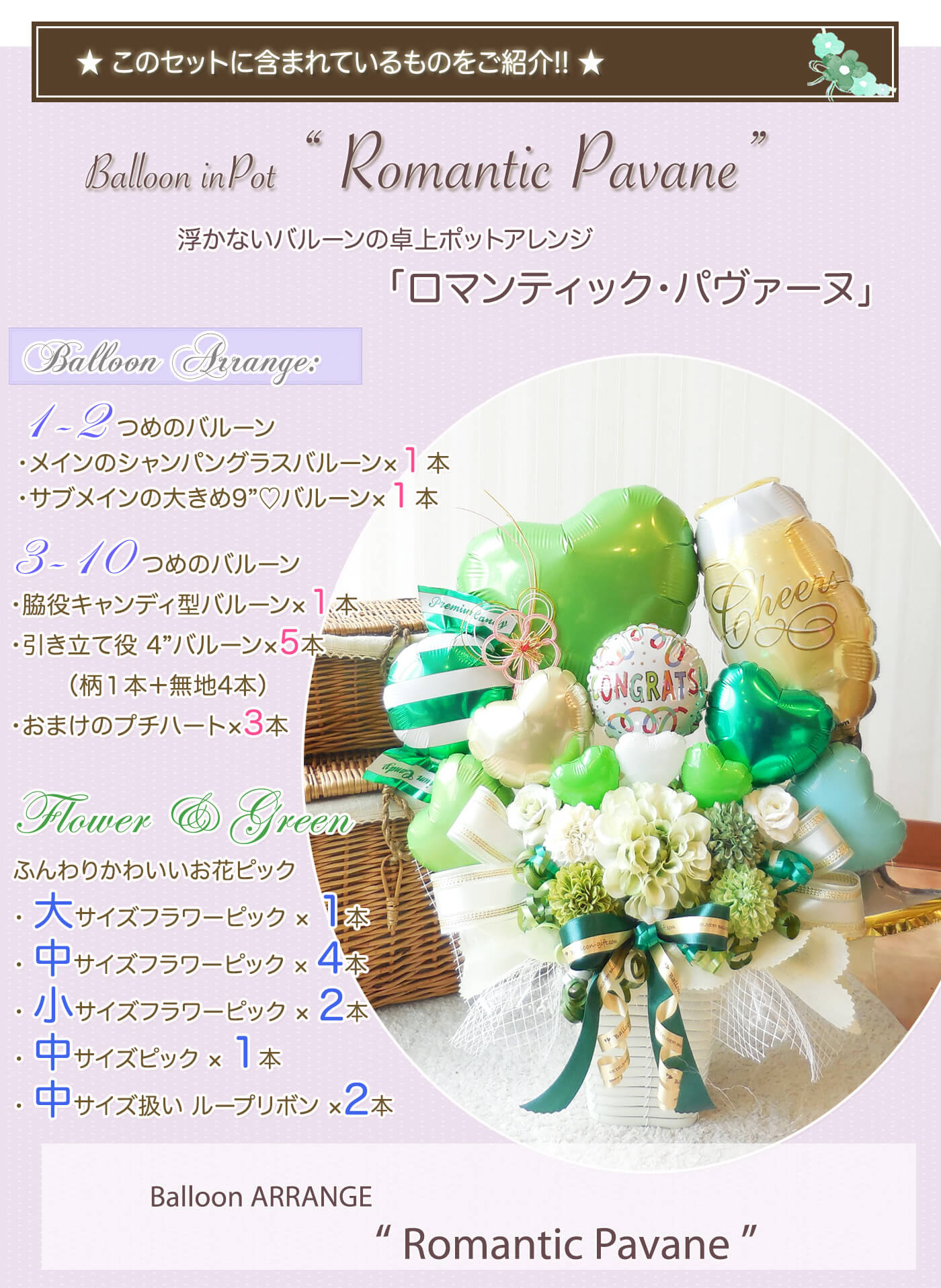 このセットに含まれているものを紹介！
