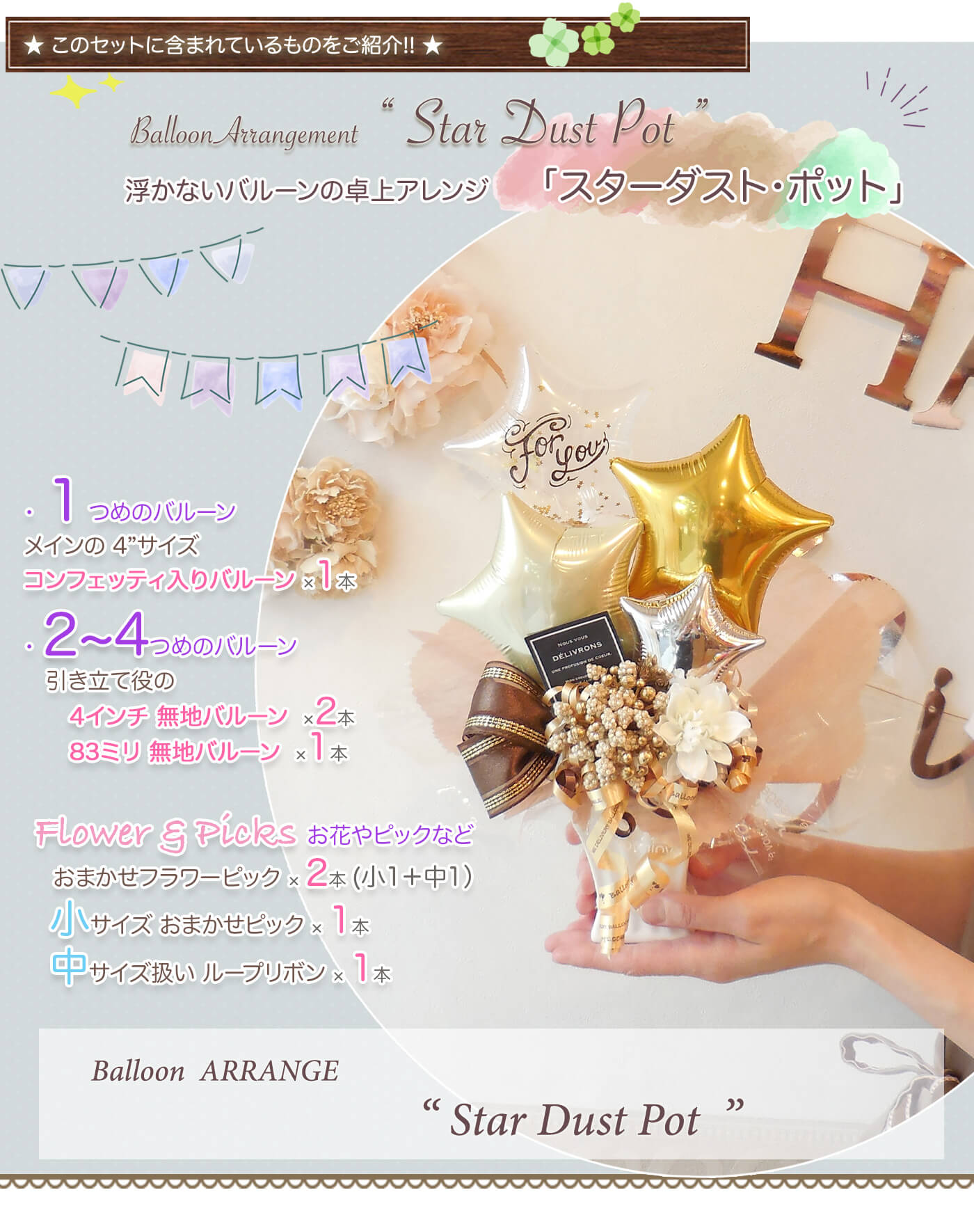 このセットに含まれているものを紹介！