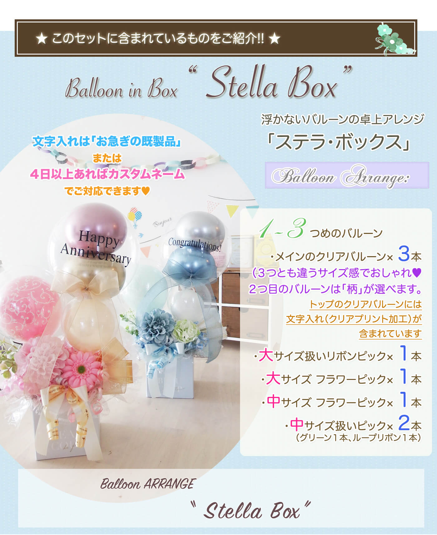 このセットに含まれているものを紹介！