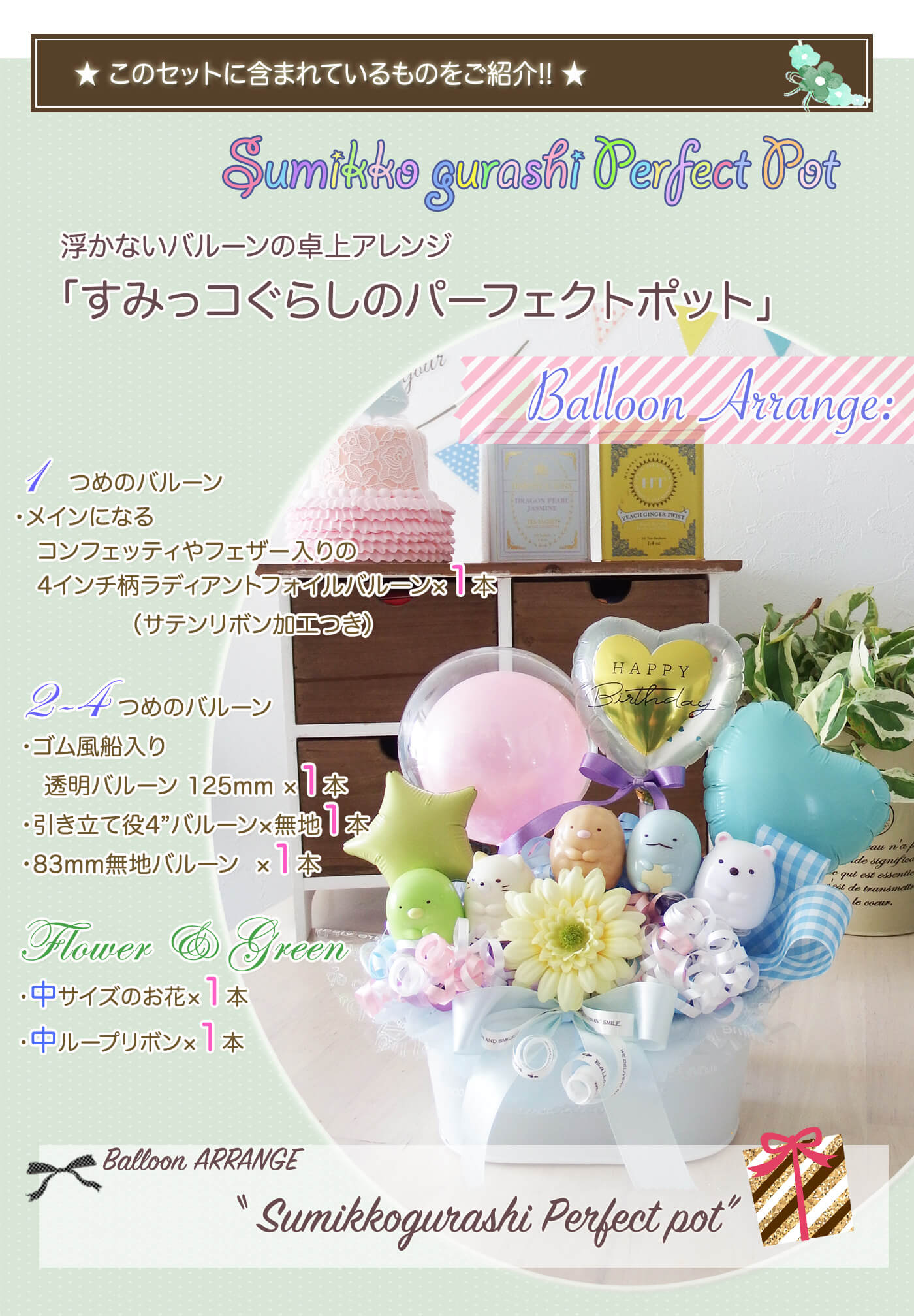 このセットに含まれているものを紹介！