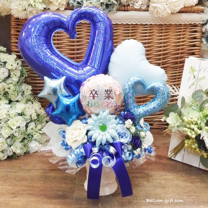結婚祝いにもおすすめのハートバルーンギフト