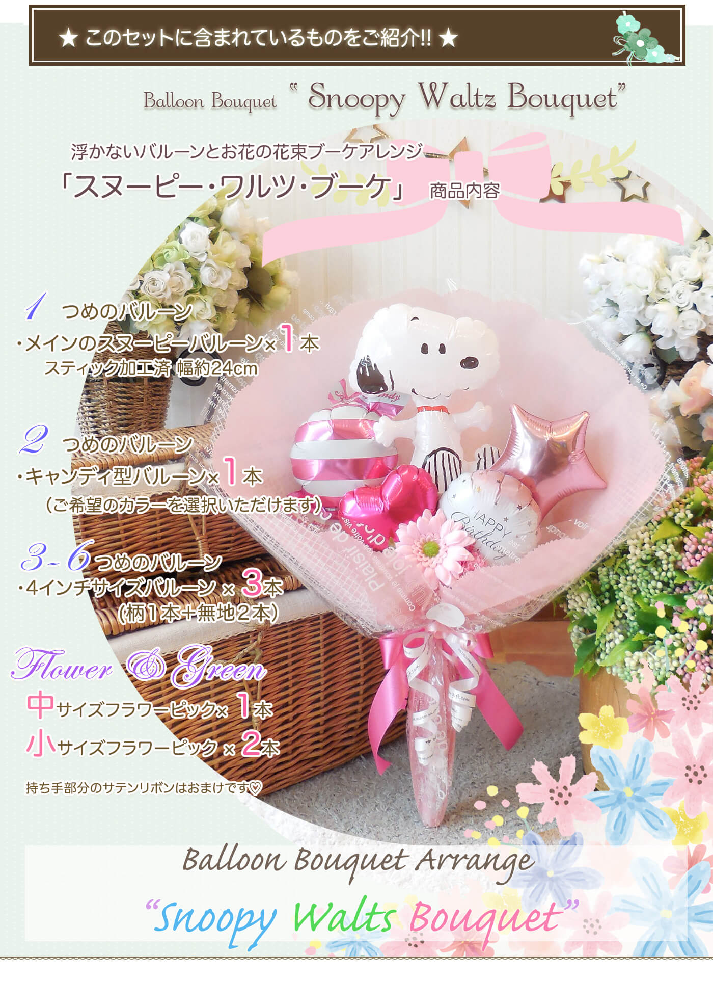 このセットに含まれているものを紹介！