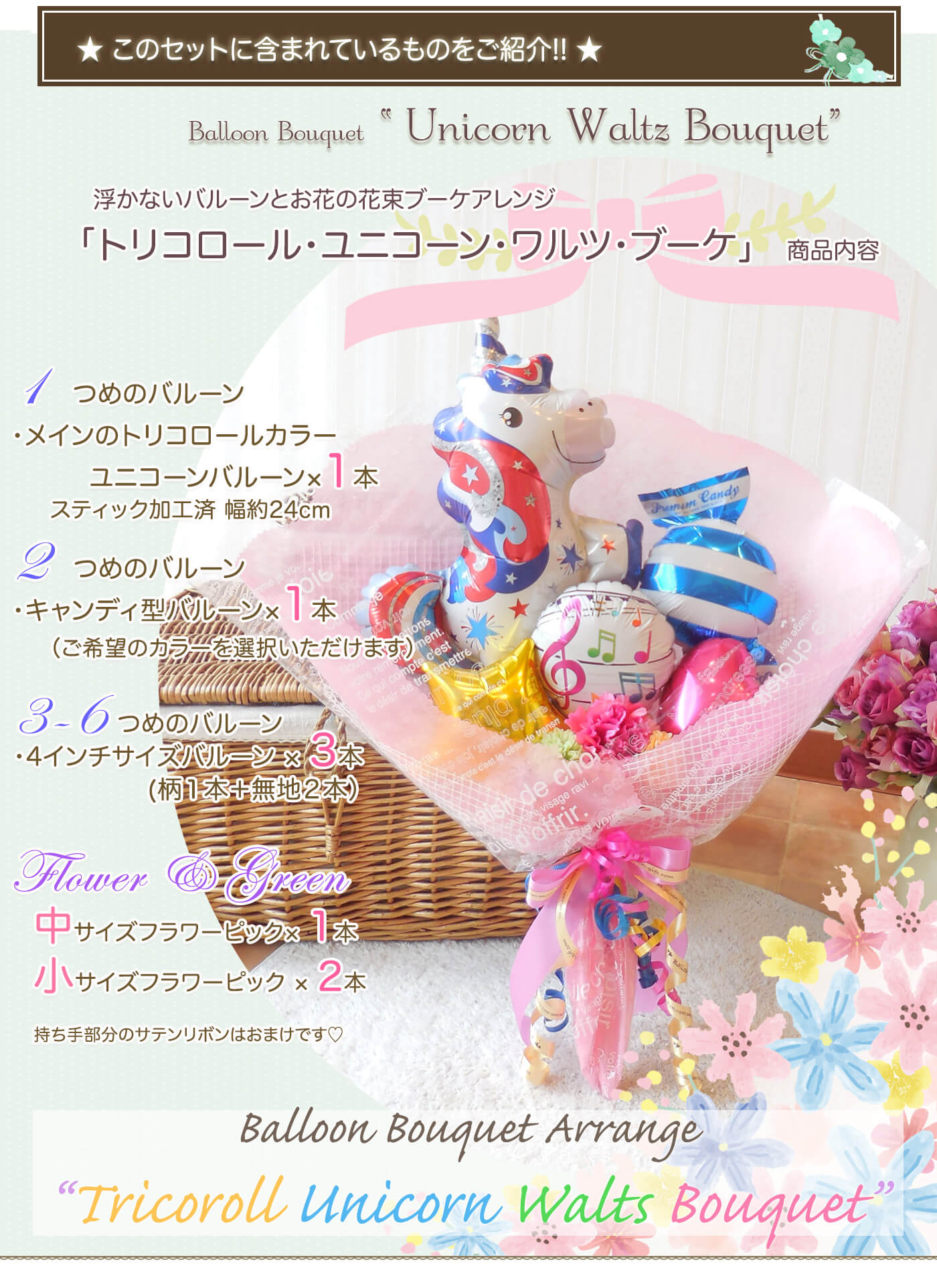 このセットに含まれているものを紹介！